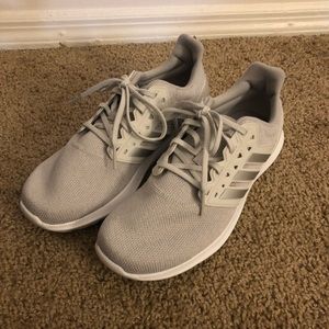 Grey Adidas Cloudfoam Shoes